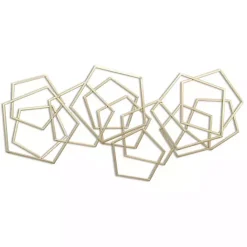 Sale Kirklands Home Astraga Pentagon Plaque Gold