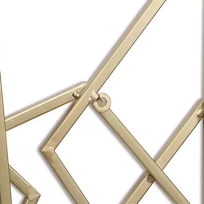 Sale Kirklands Home Astraga Pentagon Plaque Gold