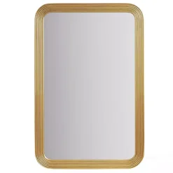 Outlet Kirklands Home Gold Aurelia Fluted Wall Mirror