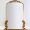 New Kirklands Home Gold Bordeaux Ornate Leaner Mirror, 46x63 in.