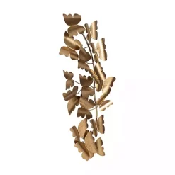 Sale Kirklands Home Butterflies in Flight Wall Plaque Gold