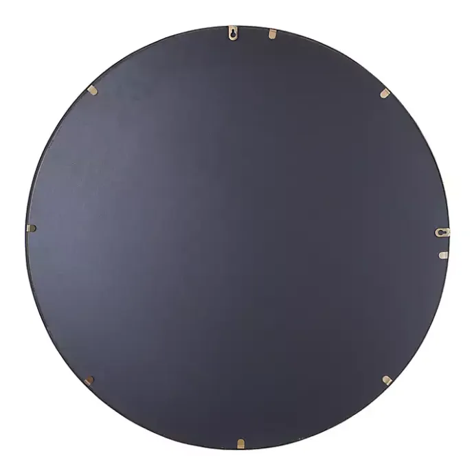 Hot Kirklands Home Gold Circular Inset Round Wall Mirror