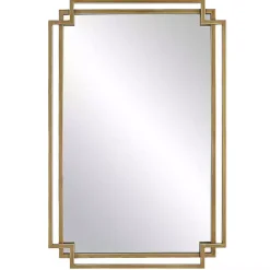 Online Kirklands Home Gold Double Frame Wall Mirror