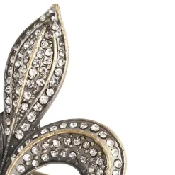Kirklands Home Gold Fleur-De-Lis Napkin Rings, Set of 4