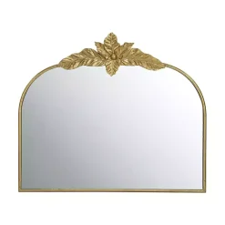 Hot Kirklands Home Gold Leaves Arched Wall Mirror, 40x35 in.