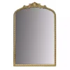 Discount Kirklands Home Gold Lilbeth Baroque Beaded Wall Mirror
