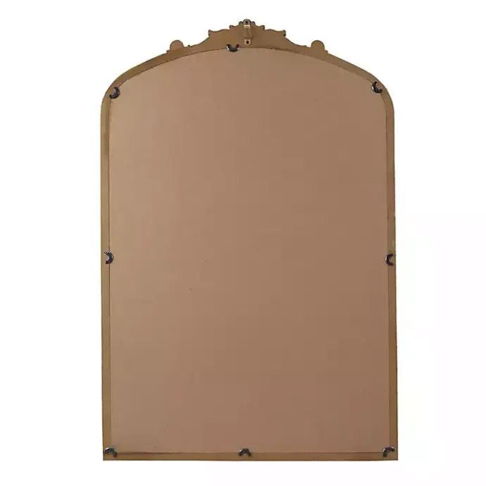 Discount Kirklands Home Gold Lilbeth Baroque Beaded Wall Mirror