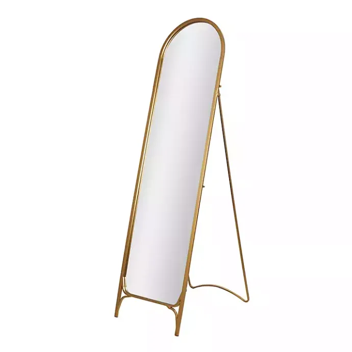 Clearance Kirklands Home Gold Metal Arch Leaner Mirror