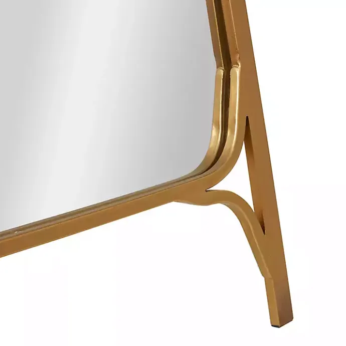 Clearance Kirklands Home Gold Metal Arch Leaner Mirror