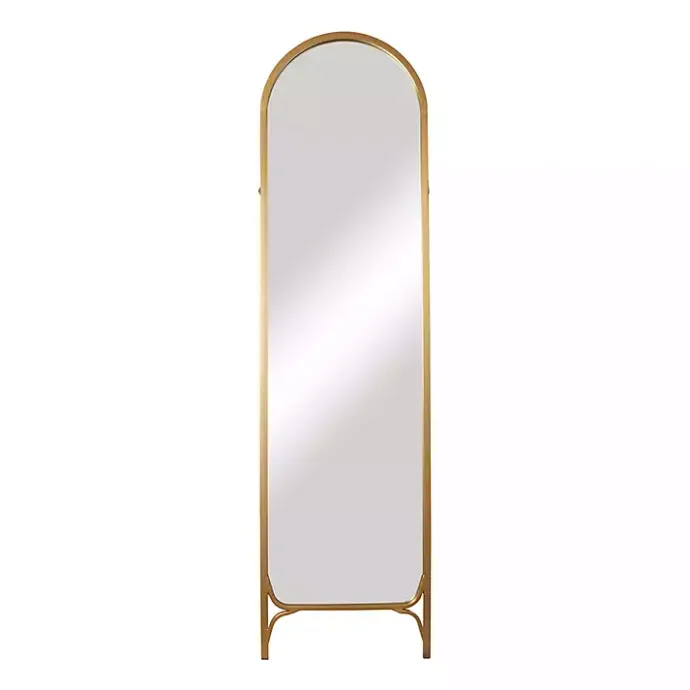 Clearance Kirklands Home Gold Metal Arch Leaner Mirror