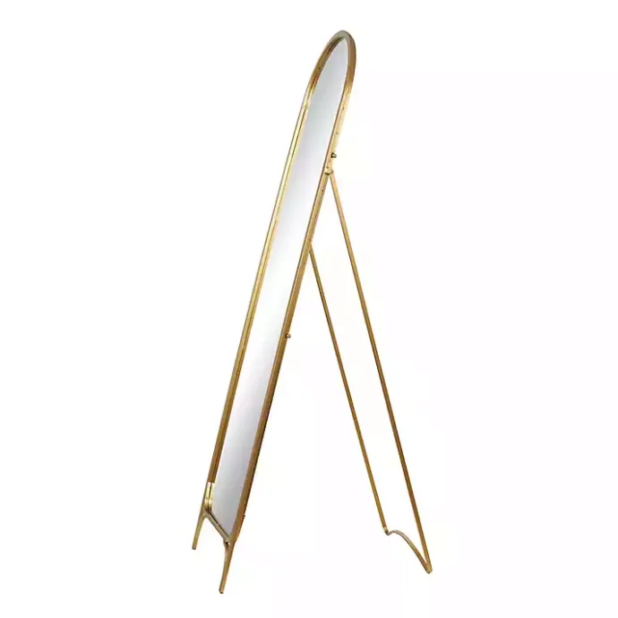 Clearance Kirklands Home Gold Metal Arch Leaner Mirror