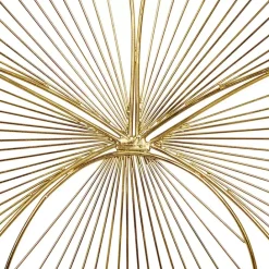 Discount Kirklands Home Metal Frame Floral Wall Plaques, Set of 3 Gold