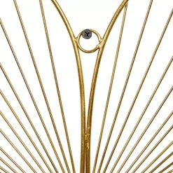 Discount Kirklands Home Metal Frame Floral Wall Plaques, Set of 3 Gold
