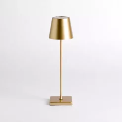 Hot Kirklands Home Metal LED Cordless Touch Lamp Gold