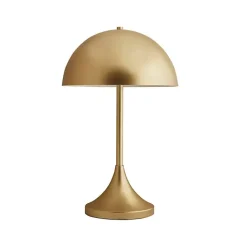 Hot Kirklands Home Metal 2-Light Dome Table Lamp Gold