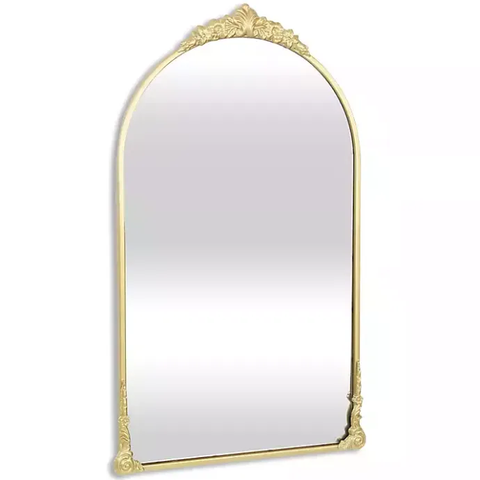 Sale Kirklands Home Metal Modern Victorian Wall Mirror Gold