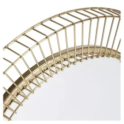 Clearance Kirklands Home Gold Metal Sunbeam Wall Mirror
