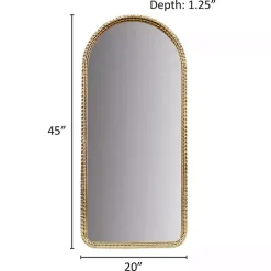 New Kirklands Home Gold Mia Textured Arch Wall Mirror