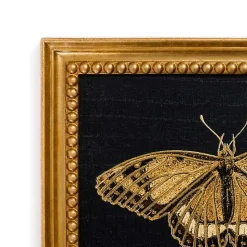 Discount Kirklands Home Gold Moth Framed Art Print