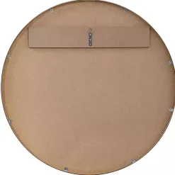 Online Kirklands Home Round Simple Frame Medium Wall Mirror Gold