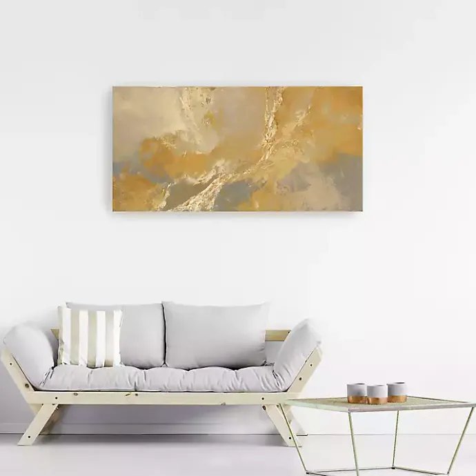 New Kirklands Home Gold Rush Canvas Art Print
