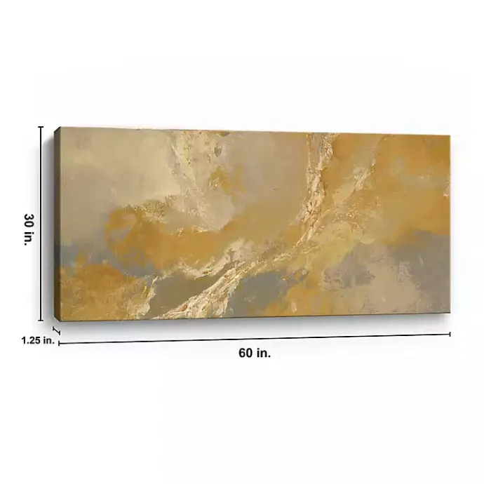 New Kirklands Home Gold Rush Canvas Art Print