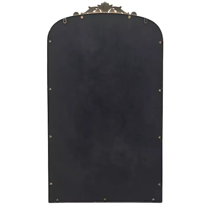 Discount Kirklands Home Gold Studded Scroll Arched Mirror, 42 in.