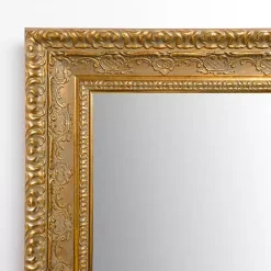 New Kirklands Home Vintage Wall Mirror Gold