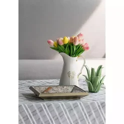Online Kirklands Home Gold Weathered Frame Wall Mirror, 9x12