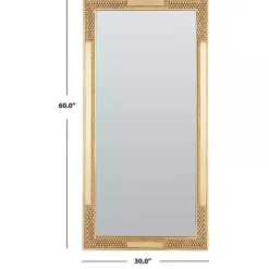 Discount Kirklands Home Golden Carved Textured Wall Mirror