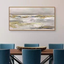 Best Kirklands Home Golden Fog Framed Canvas Art Print Multi