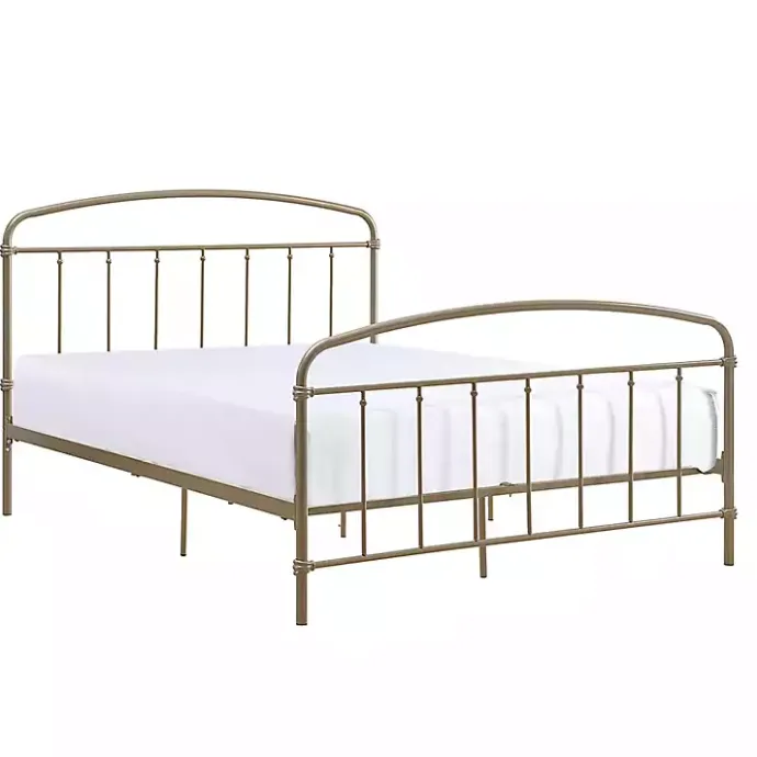 Hot Kirklands Home en Sun Vintage Arch Queen Bed Frame Gold