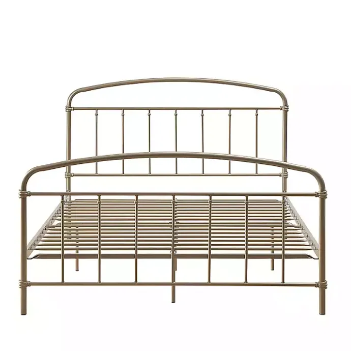 Hot Kirklands Home en Sun Vintage Arch Queen Bed Frame Gold