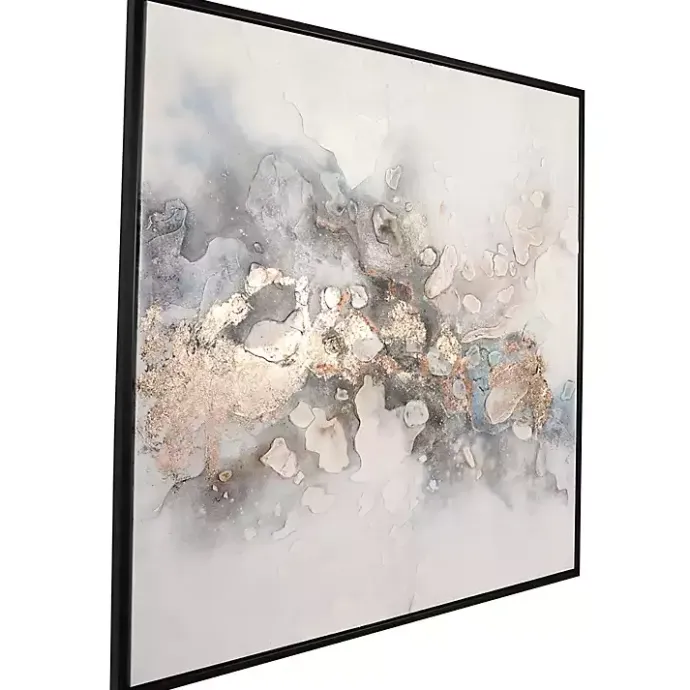 Hot Kirklands Home Golden Watercolor Framed Canvas Art Print