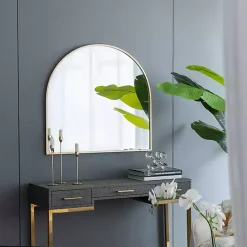 Sale Kirklands Home en Wide Arched Wall Mirror Gold