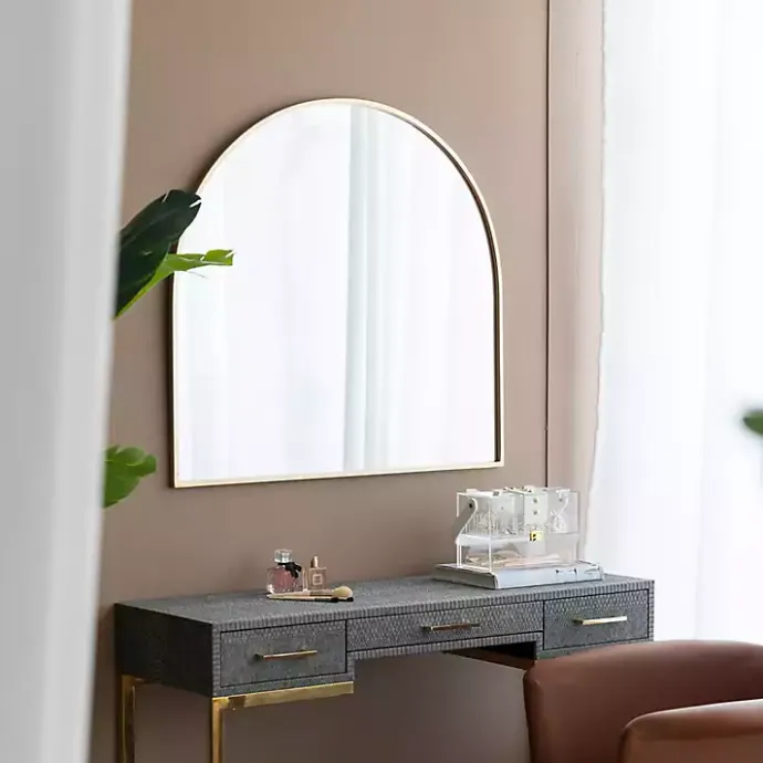 Sale Kirklands Home en Wide Arched Wall Mirror Gold
