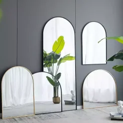 Sale Kirklands Home en Wide Arched Wall Mirror Gold