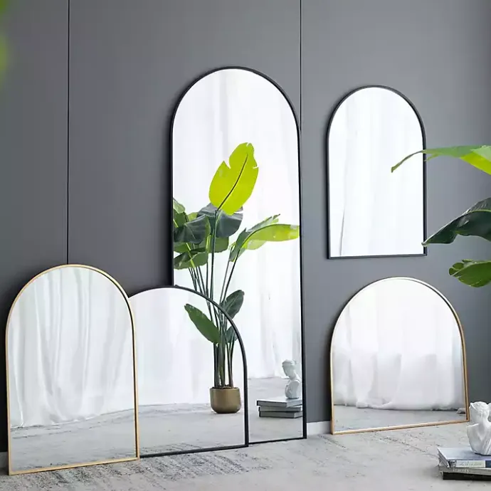 Sale Kirklands Home en Wide Arched Wall Mirror Gold