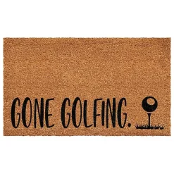 Online Kirklands Home Gone Golfing Coir Doormat