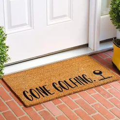 Online Kirklands Home Gone Golfing Coir Doormat