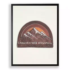 Clearance Kirklands Home Grandfather Mountain Framed Art Print Brown