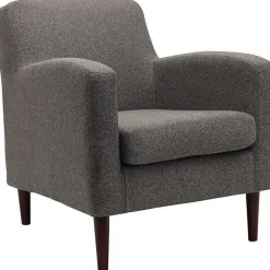 Online Kirklands Home Granite Loft Upholstered Accent Chair Gray