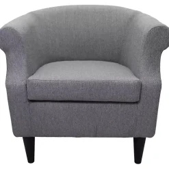 Discount Kirklands Home Granite Lorie Accent Chair Gray