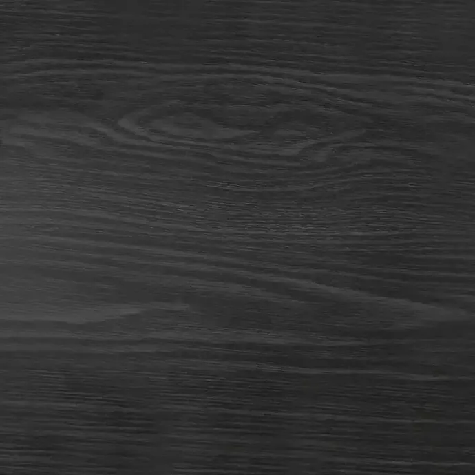 New Kirklands Home Graphite Double Door Reeves Cabinet Black