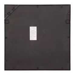 Clearance Kirklands Home Graphite Metal Geometric Square Wall Mirror