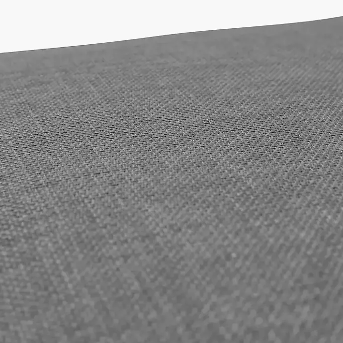 Clearance Kirklands Home Graphite Tufted Outdoor Settee Cushion Gray