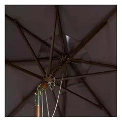 Sale Kirklands Home 9 ft. Eucalyptus Outdoor Umbrella Gray