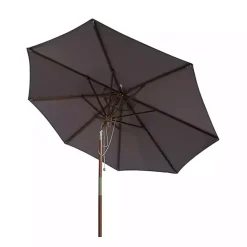 Sale Kirklands Home 9 ft. Eucalyptus Outdoor Umbrella Gray
