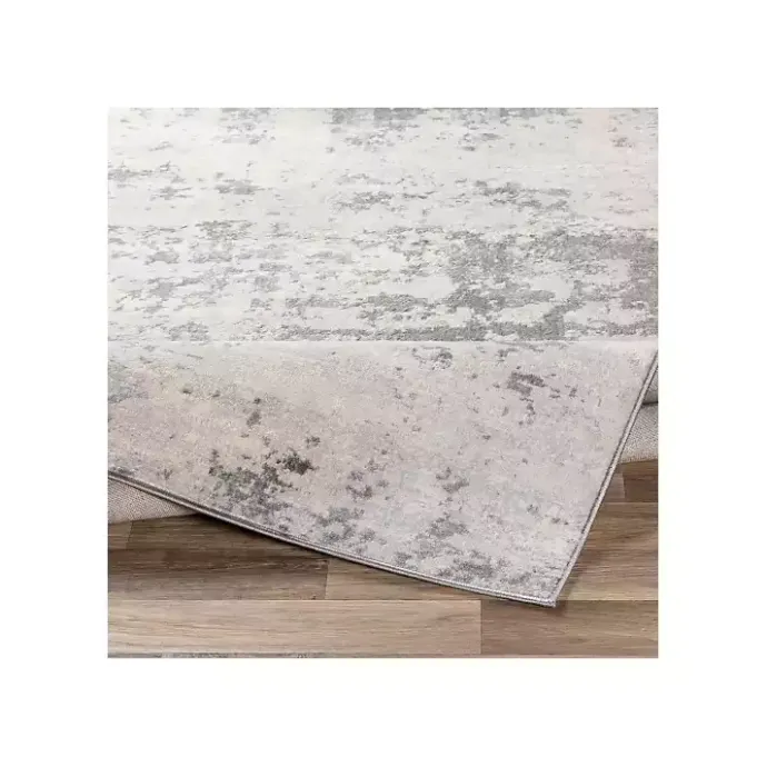 Kirklands Home Abstract Woven Runner Gray