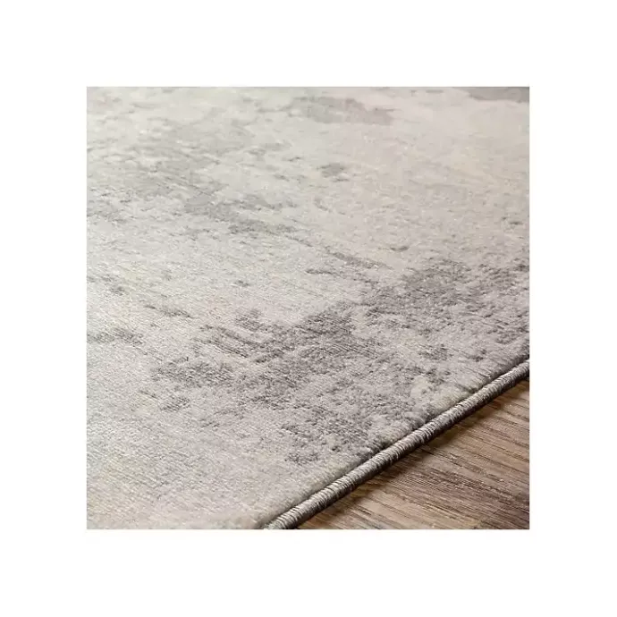 Kirklands Home Abstract Woven Runner Gray